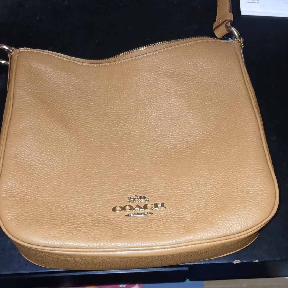NWOT Coach Tan Leather Women's Bag